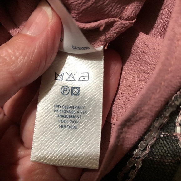 Size12/10 Dusty pink Gatsby vibe skirt set by French Connection - Picture 13 of 14